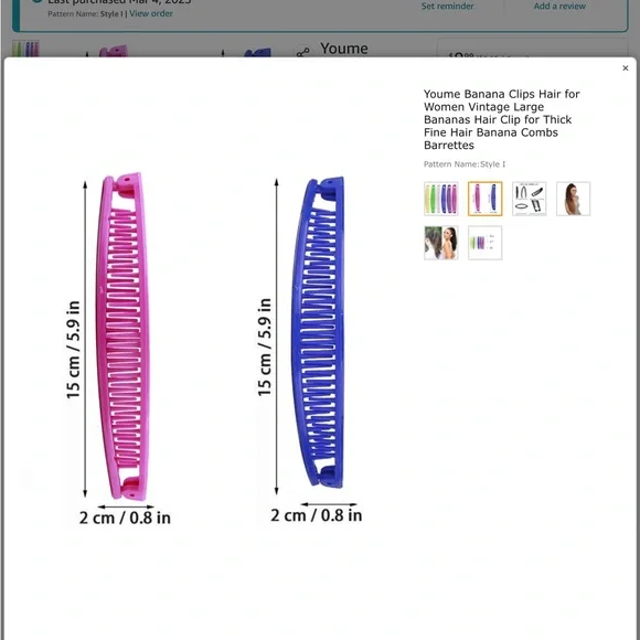 80’s Bundle(L tracksuit, yellow belt, yellow hoop earrings, banana clip set) - Picture 12 of 14